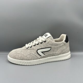 025 Hub sneakers beige zwart stipjes