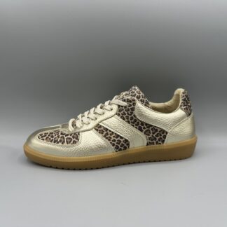 033 Bridge sneakers goud panter