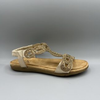 038 Bridge sandalen goud