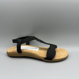 041 Bridge sandalen zwart