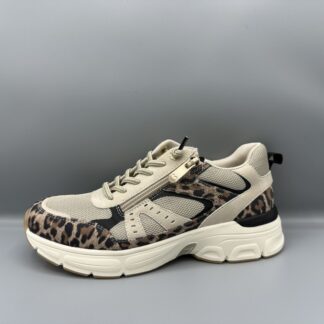 052 Marco Tozzi sneakers beige panter