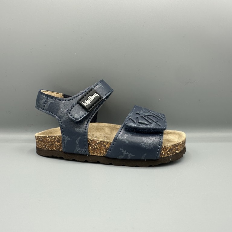 055 Shoesme sandalen blauw dino