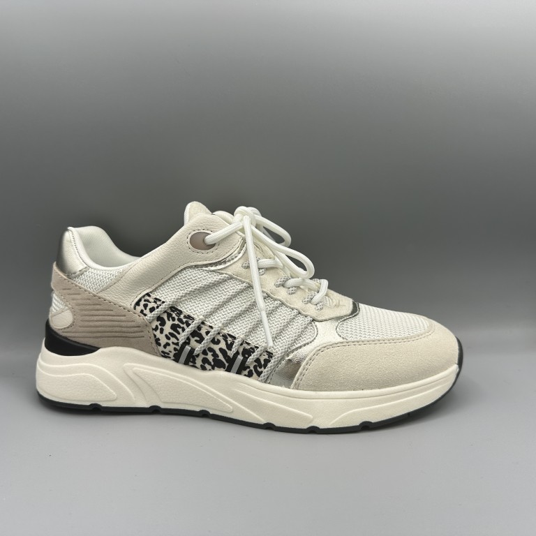 077 Tamaris sneakers beige panter