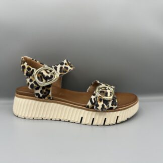 087 Tamaris comfort sandalen panter