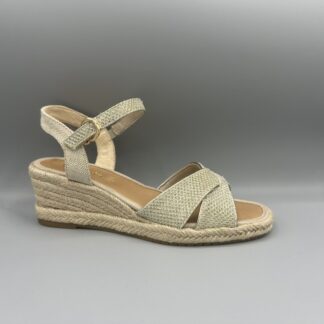 090 Tamaris sleehak sandalen goud