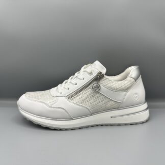 123 Remonte sneakers wit zilver