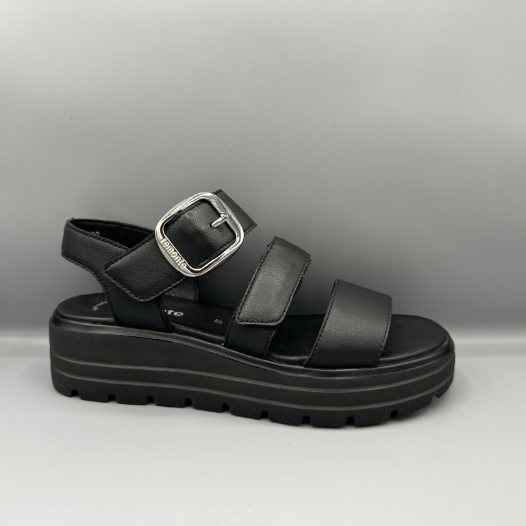 137 Remonte sandalen zwart