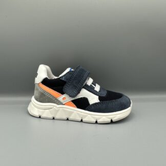 142 Develab sneakers blauw oranje