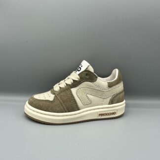 Pinocchio sneakers beige groen