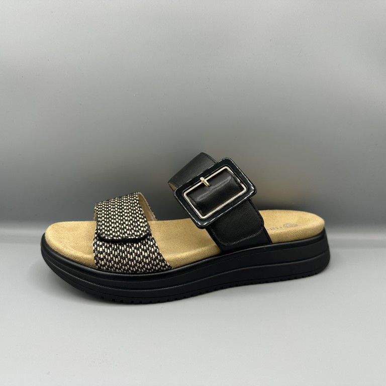 161 Remonte slippers zwart