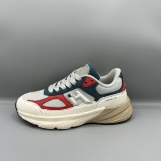 200 Hip sneakers beige rood blauw