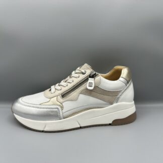 223 Helioform sneakers wit zilver beige