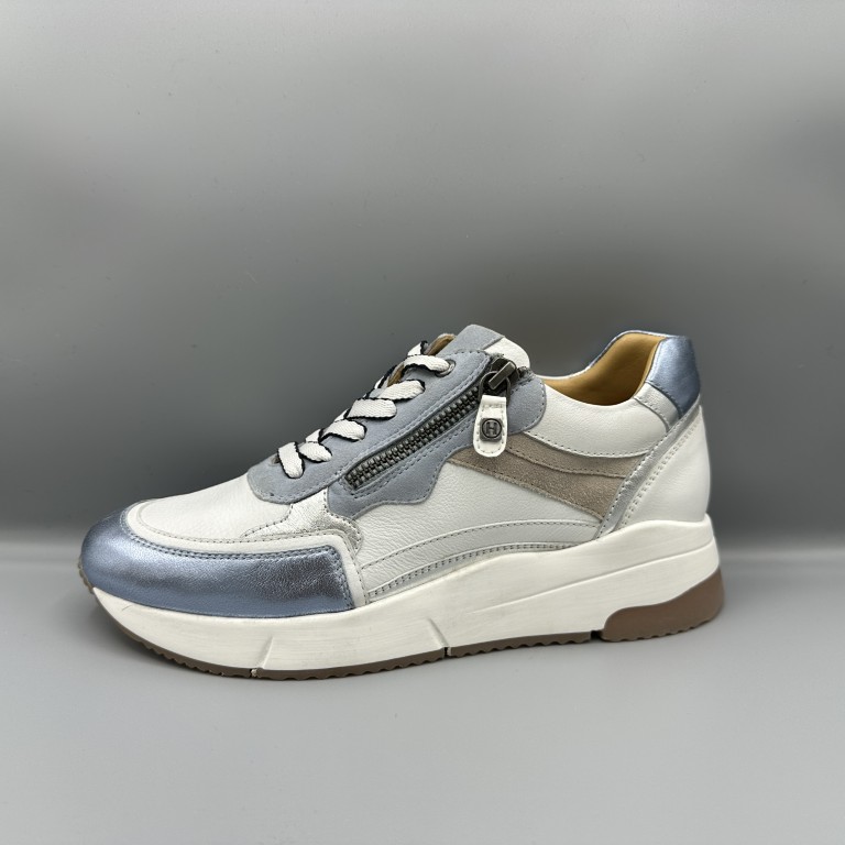 224 Helioform sneakers blauw wit