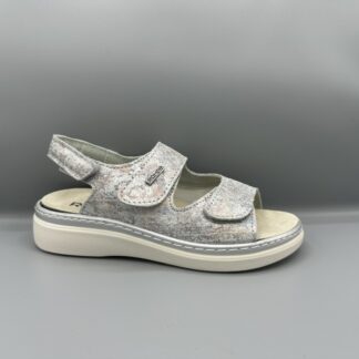 251 Rohde sandalen zilver multicolor