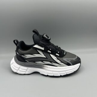259 Braqeez schoenen met draaiknop zwart