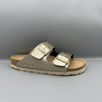 261 Rohde slippers goud