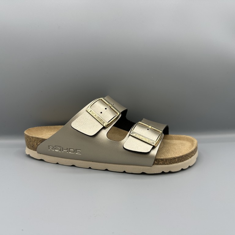 261 Rohde slippers goud