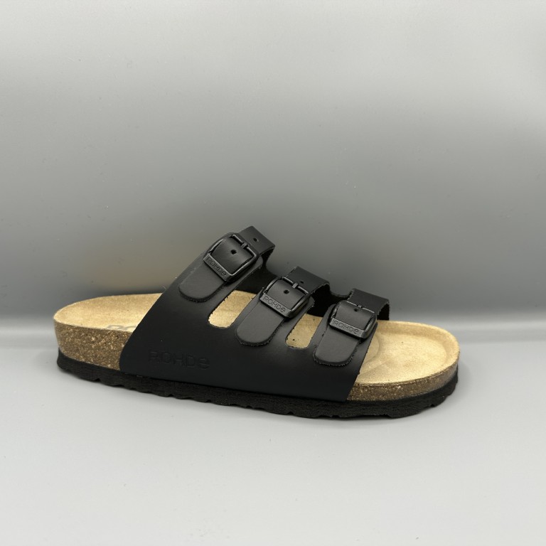 265 Rohde slippers zwart