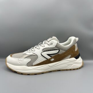299 Hub sneakers beige wit cognac