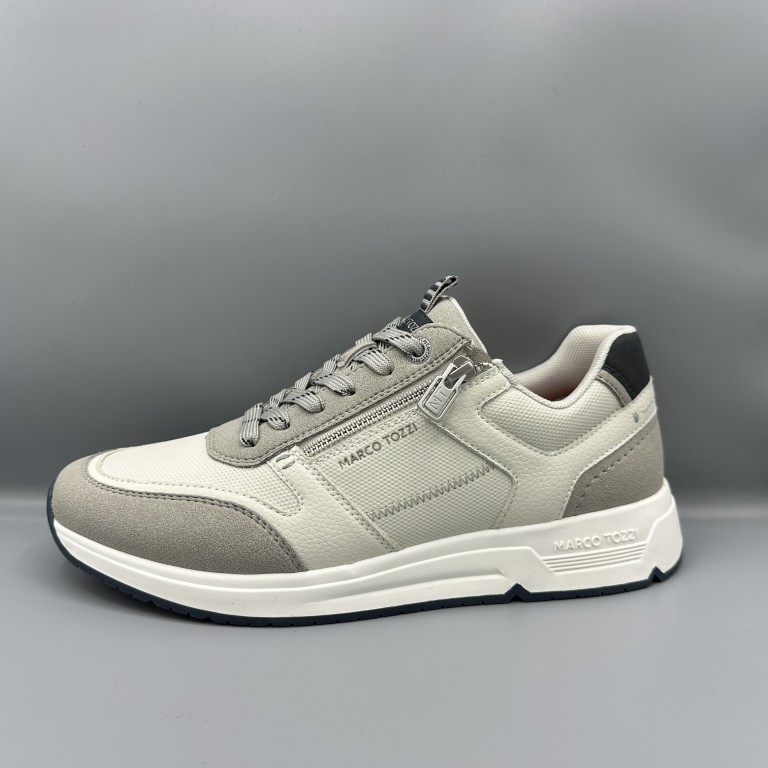 342 Marco Tozzi sneakers wit grijs