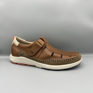 378 Fluchos sandalen dichte neus cognac