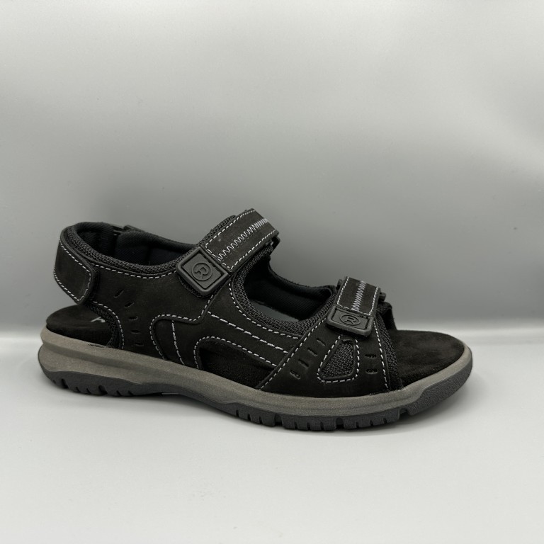 393 Rohde sandalen zwart
