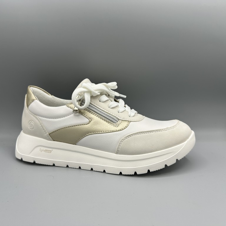 Remonte sneakers wit goud