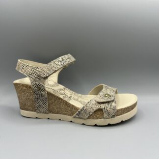 Panama Jack sandalen beige snake