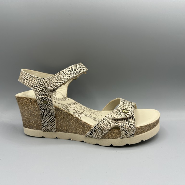 Panama Jack sandalen beige snake