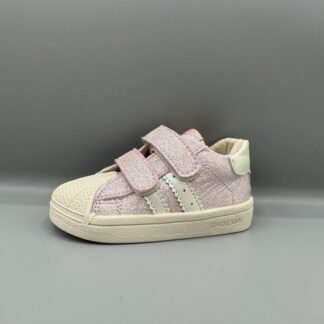 003 Shoesme schoenen met klittenband roze glitter