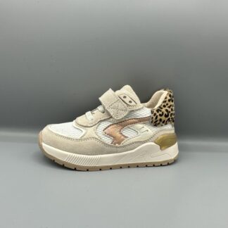 009 Shoesme sneakers beige wit panter