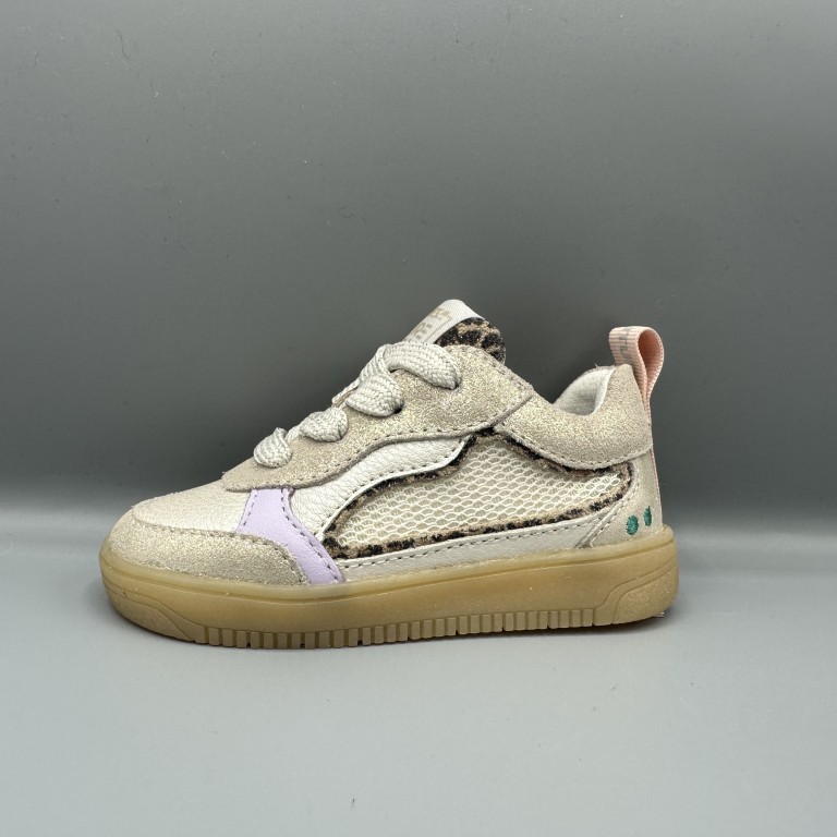 058 Bunnies jr. sneakers goud lila