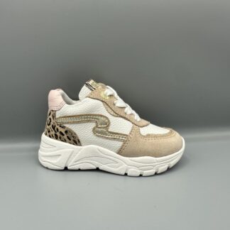 110 Develab sneakers wit roze