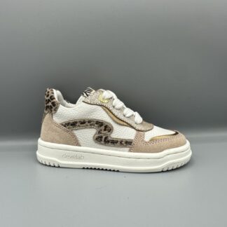 111 Develab sneakers wit roze panter