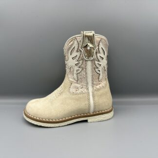 149 Pinocchio laarsje beige goud