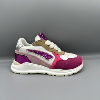 153 Pinocchio sneakers wit roze