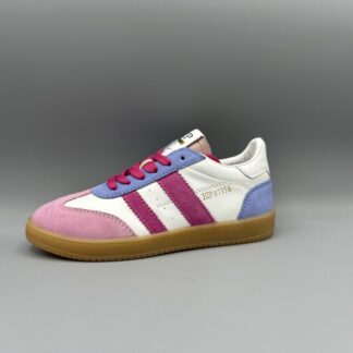 171 Gattino sneakers wit roze paars