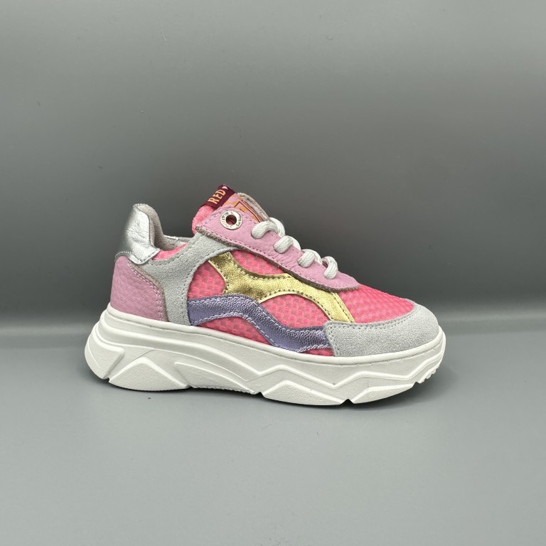 206 Red Rag sneakers roze beige