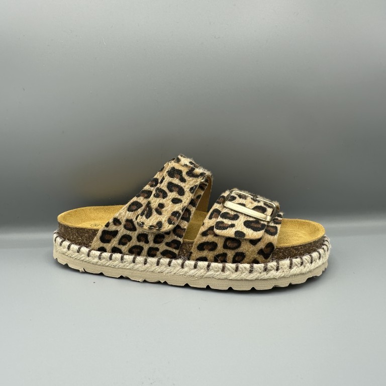 214 Red Rag slippers panter