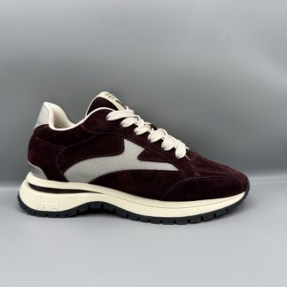 004 VIA VAI sneakers bordeaux rood