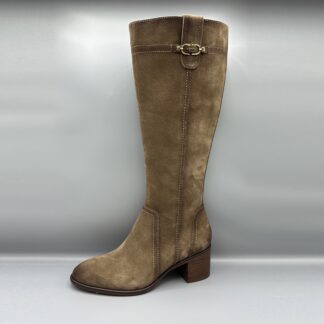 096 Tamaris lange laarzen taupe