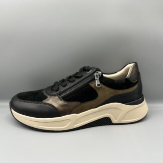 101 Remonte sneakers zwart brons