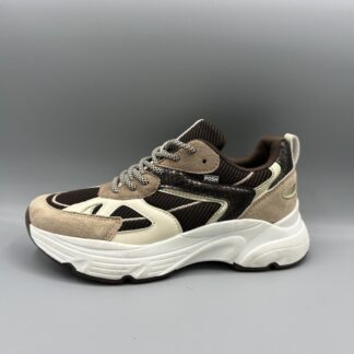 022 Posh by Poelman sneakers beige bruin
