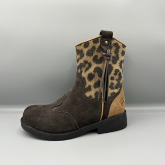 292 Shoessme western laarsje bruin panter