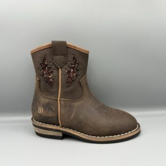 296 Shoesme western laarsje bruin