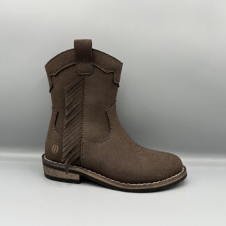298 Shoesme western laarsje bruin franjes