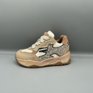 339 Bunnies jr. sneakers rood beige