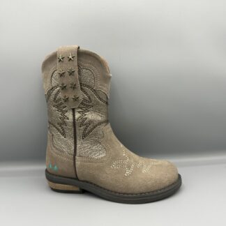 353 Bunnies jr. werstern laarsje beige goud