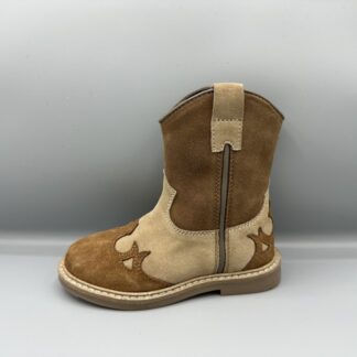 373 Pinocchio western laarsje cognac beige