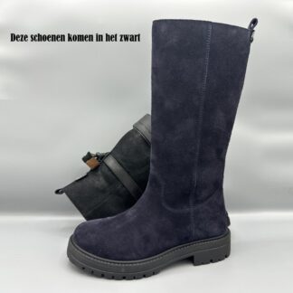 513 Braqeez hoge laarzen zwart